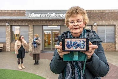 Juf Willy zoekt het kunstobject dat op kleuterschool Benjamin hing: ‘Het is niet af’