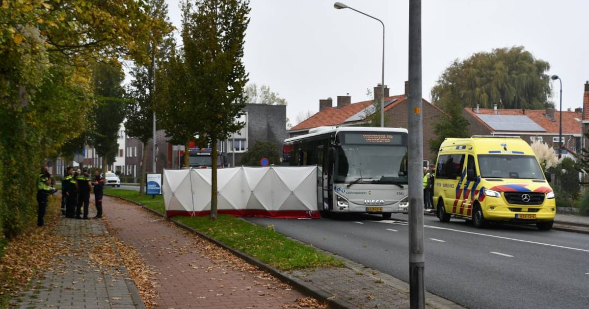 Fietsster overleden na botsing met stadsbus in Vlissingen.
