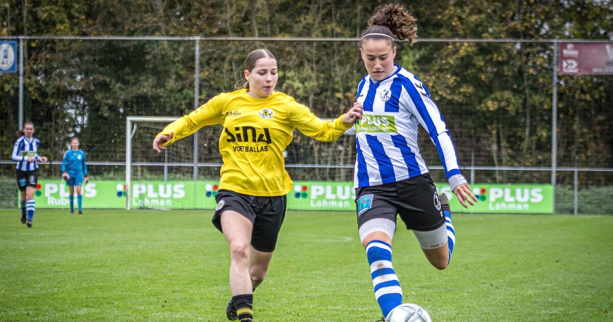 Angela Versluis schiet IJzendijke met hattrick naar belangrijke overwinning