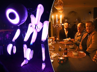 Kaarslicht, gezellig geroezemoes én volgeboekte restaurants: Donker Tafelen is een hit