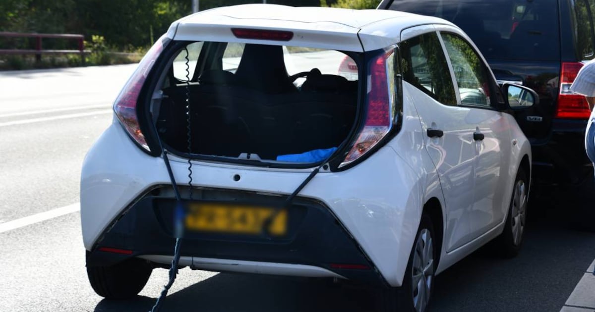 Schade bij kettingbotsing op Sloebrug Vlissingen.