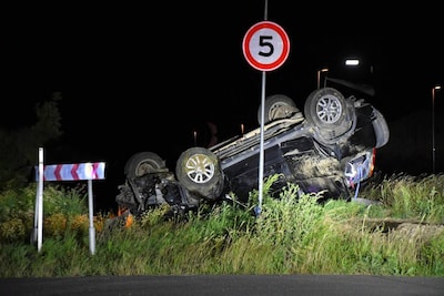 Gewonde na ongeval met dronken bestuurder (27) in Walsoorden