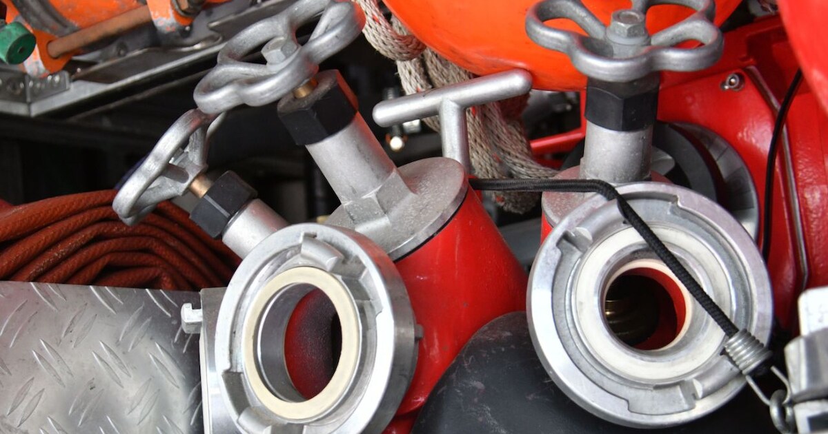 Gaslekkage op Fabiusstraat in Melissant