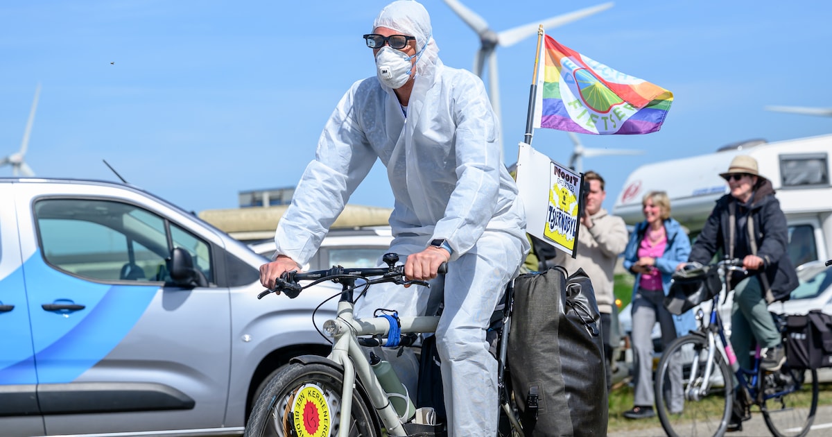 Veertig jaar na Tsjernobyl protest in Borssele: ‘We mochten onze spinazie niet eens meer eten’
