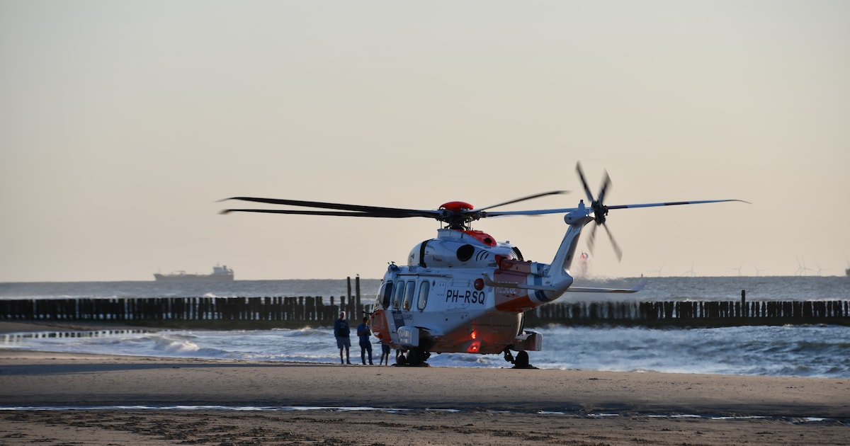 Zwemmer overleden bij het strand van Oostkapelle