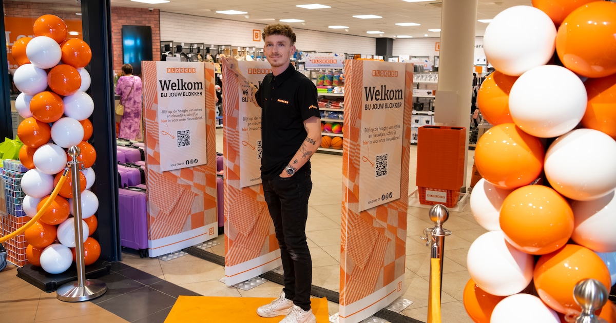 Feestelijke heropening van Blokker in Breskens zorgt voor vrolijke gezichten