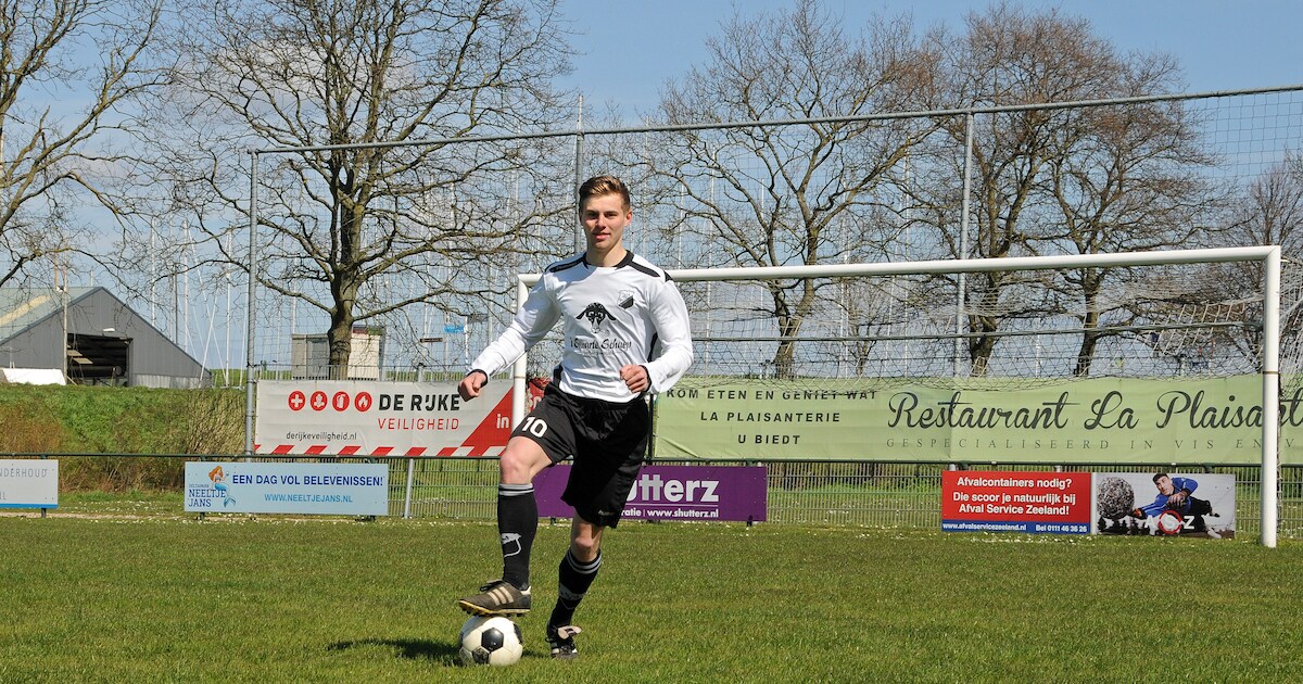 Hattrickheld Dalebout en Brouwershaven schieten weinig op met doelpuntrijke zege op Vlissingen