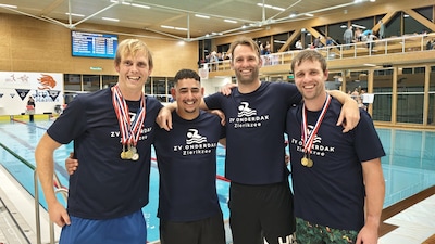 ZV Onderdak keert met negen medailles huiswaarts van Open NK voor Masters