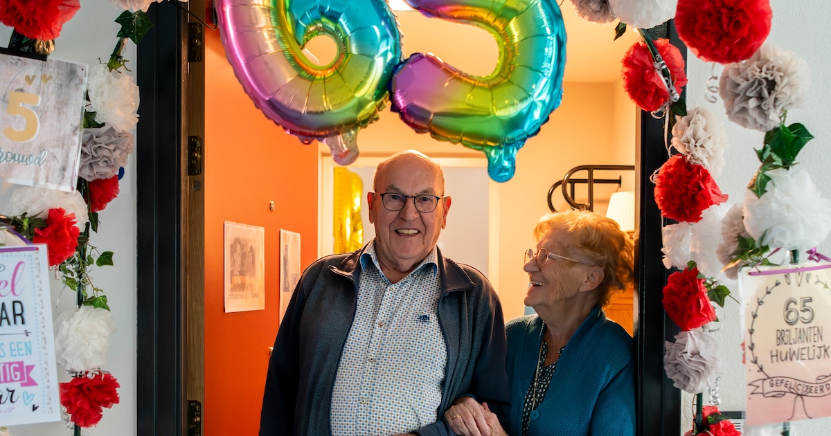 Van de box tot briljanten huwelijk: François en Annie zijn al hun leven samen en nu 65 jaar getrouwd