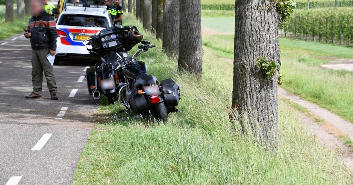 Motorrijdster gewond door ongeluk bij Stavenisse