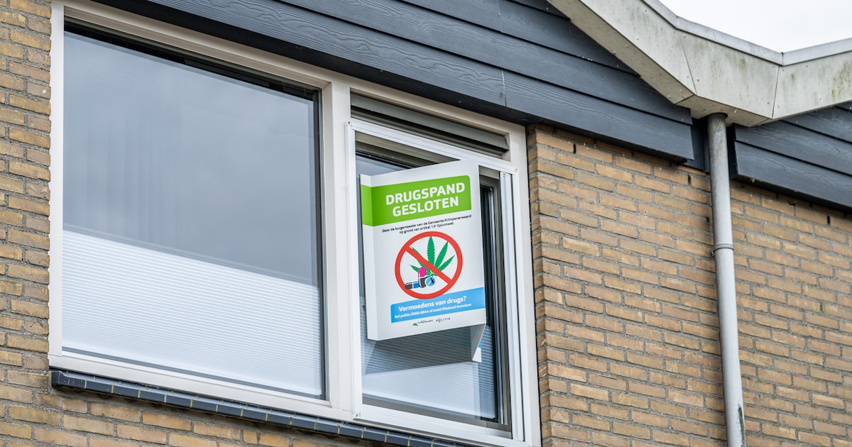 Drugspand voor drie maanden gesloten in Oost-Souburg