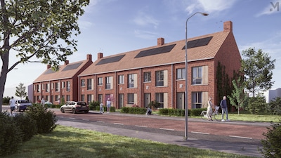 Na de sloop staan er razendsnel nieuwe woningen, inclusief de Zeeuwse knoop