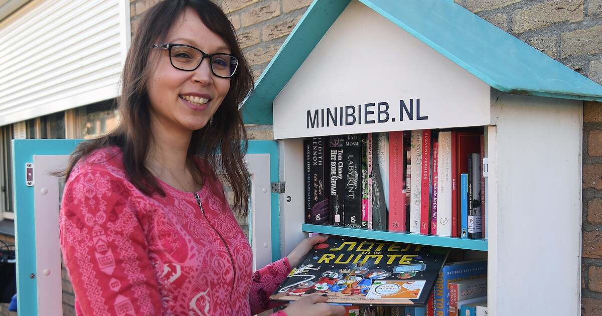 Kasten vol gratis boeken: Minibiebs maken het leven leuker