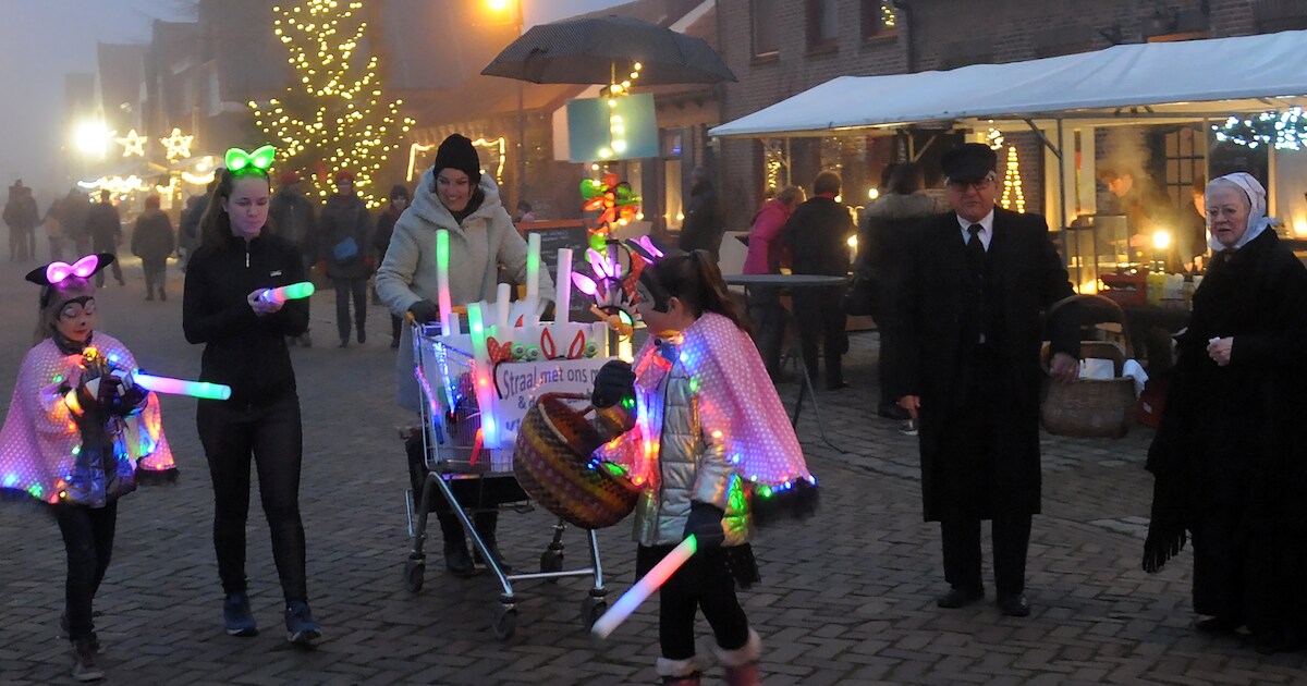 Strandhuisjes op winter Wonderland Sinte Pier
