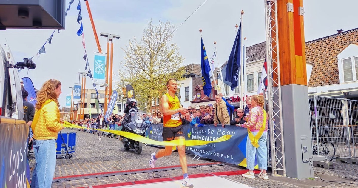 Martijn Blommaert beleeft ‘droomdag’: winst én persoonlijk record in marathon Zeeuws-Vlaanderen