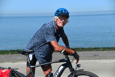 Net 1.500 kilometer door Nederland gefietst, maar het rondje Walcheren van 55 kilometer blijft de favoriet van Tjeu Strous