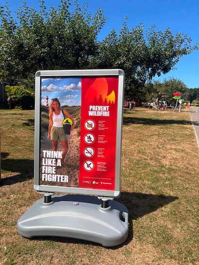 Toerist moet ‘denken als een brandweerman’: Schouwen-Duiveland start campagne nu droogte het brandgevaar vergroot