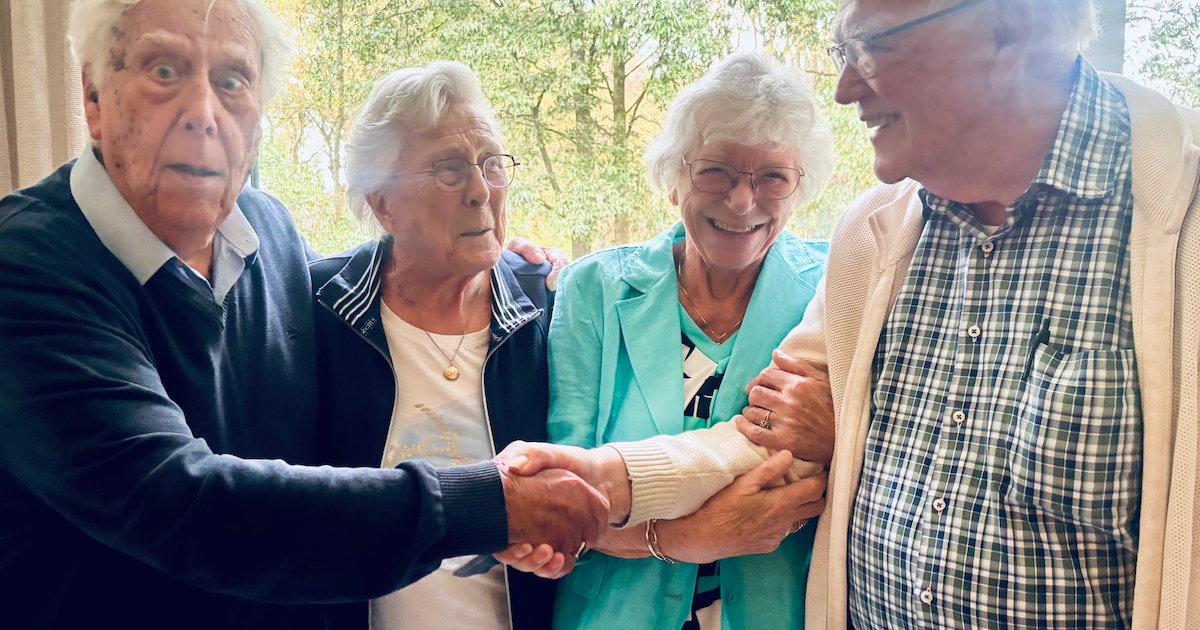 Twee briljanten echtparen in Goes én ook nog buren van elkaar: ‘Verliefd? Ik was als door de bliksem