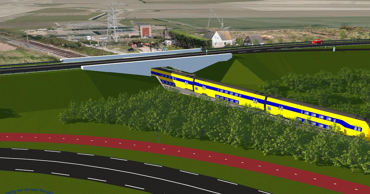 Forse vertraging dreigt voor nieuwe weg naar Yerseke: ‘Eisen van ProRail kwamen als konijn uit hoge 