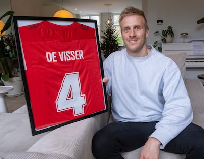 Clubicoon Rens de Visser stopt na twintig jaar bij De Noormannen: ‘Die kleedkamerhumor mis ik soms wel’