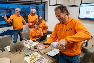 Gespannen gezichten bij organisatie Citytrail; maar als de aanmeldingen binnenstromen, is het feest