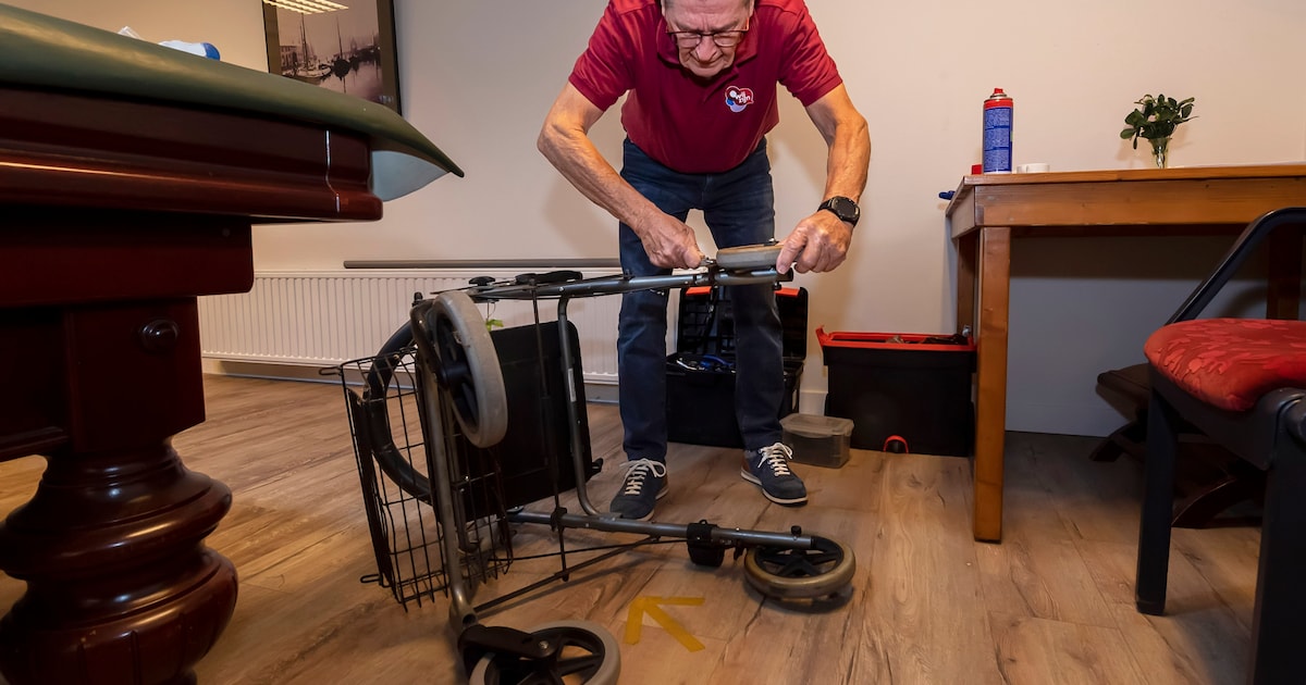 Bas, WijZijn en Tante Louise houden rollatorspreekuur in Bergen op Zoom