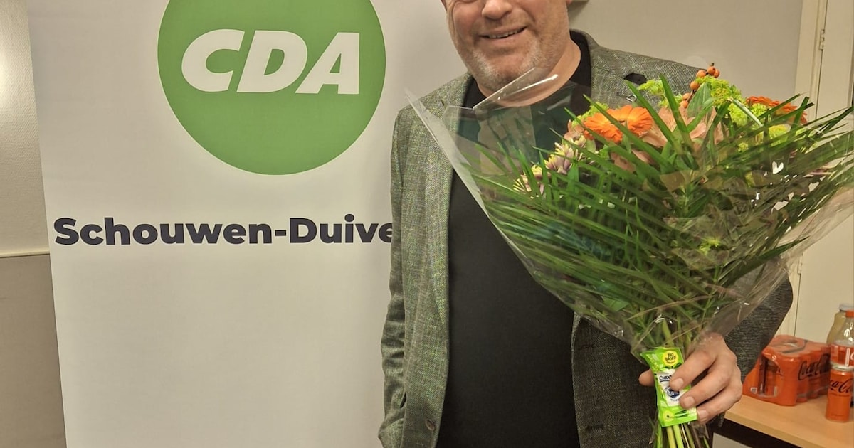 Rutger Punt lijsttrekker CDA Schouwen-Duiveland