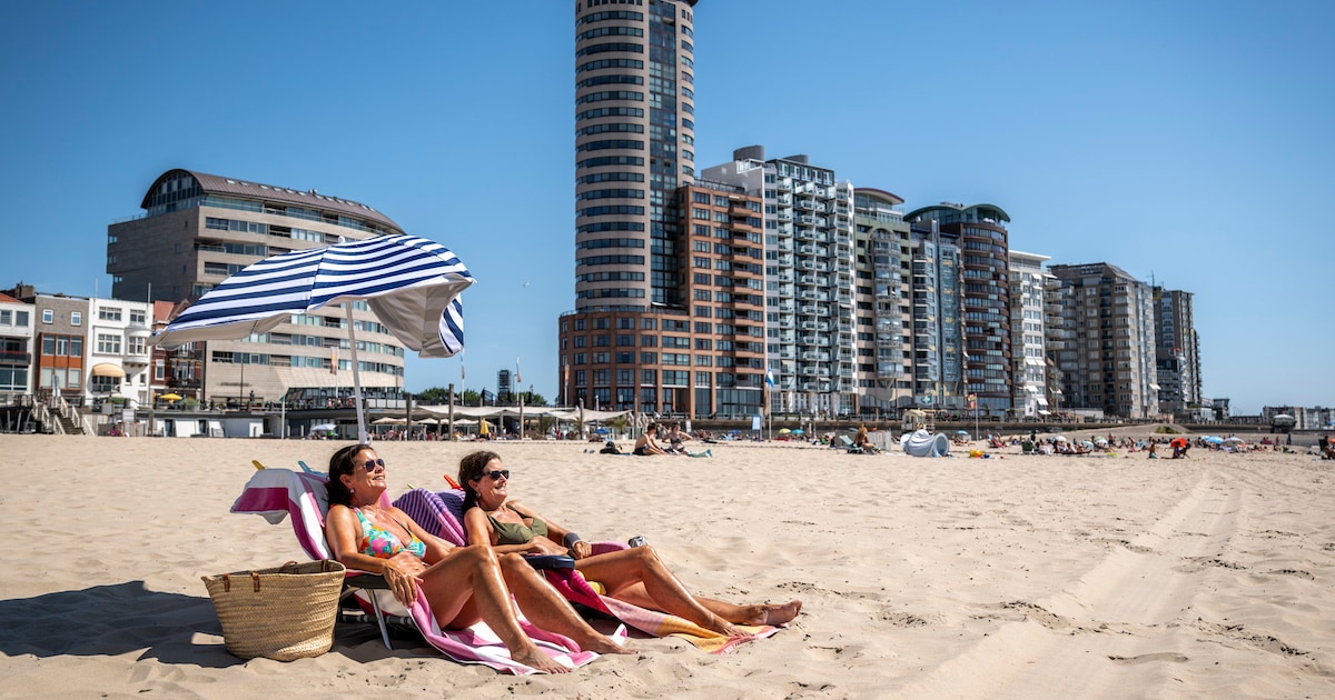 ‘We lagen echt te bakken’: op het Vlissingse strand blijft het bruine kleurtje populair, maar gezond
