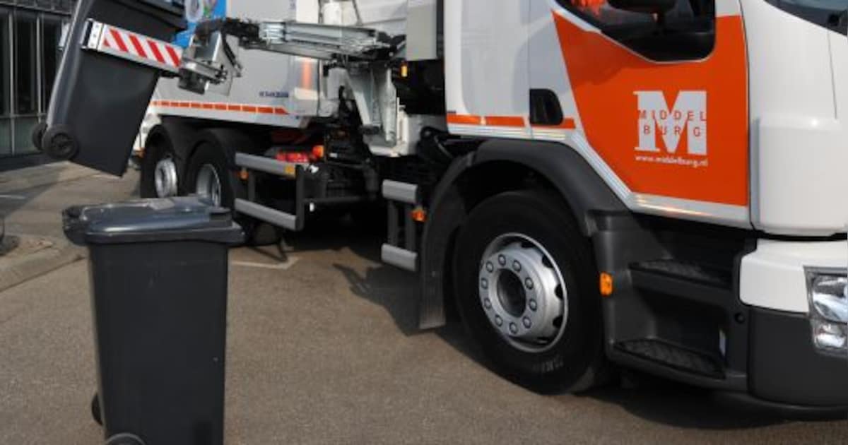 Ophalen huisvuil in Middelburg aangepast tijdens feestdagen
