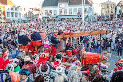 Met het vuur van de Leutege Speule is de Vastenavend gestart