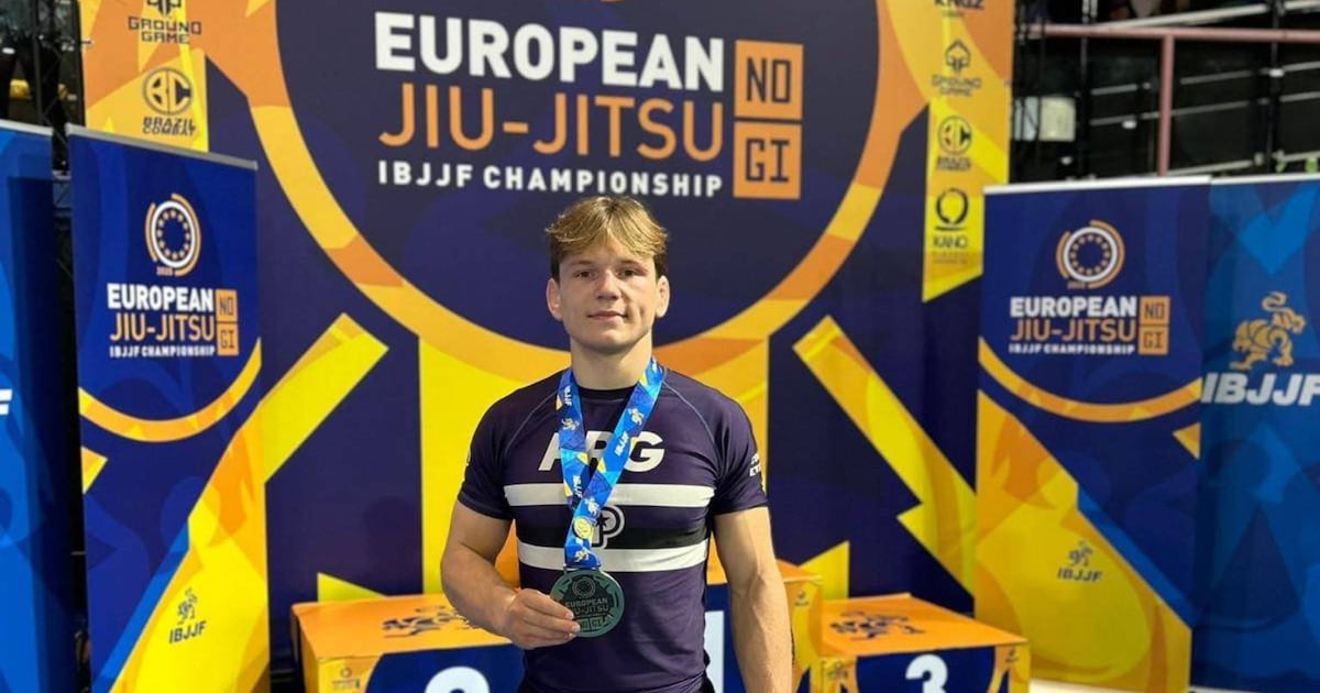 Jay Blomme wint brons op EK Braziliaans jiujitsu: ‘Het was een heel bijzonder moment’