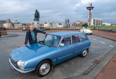 Joost is geen poetser, maar wel zuinig op zijn Citroën GS: ‘Geen pekel, daar kan hij niet tegen’