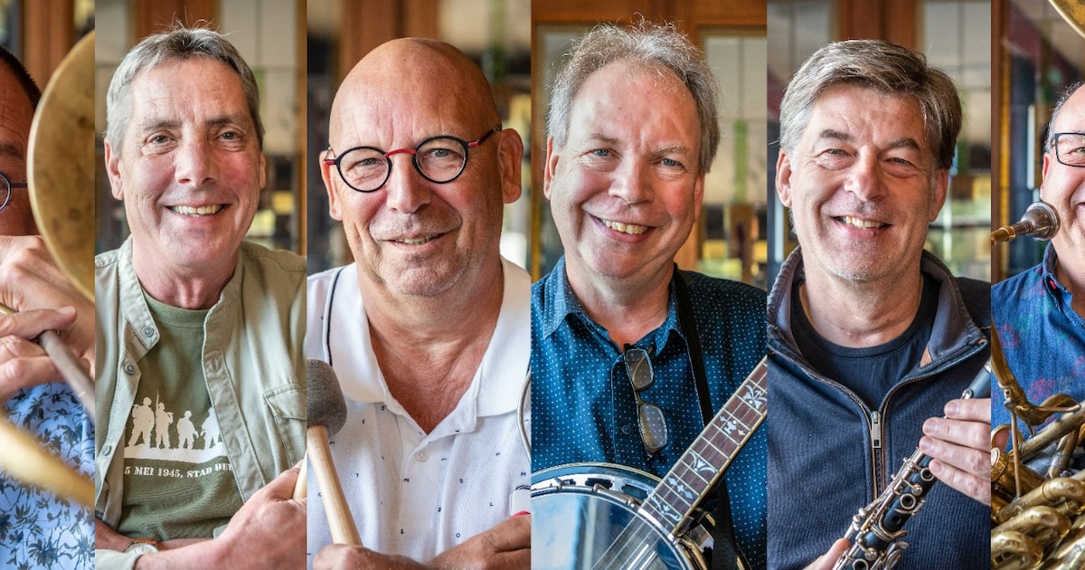 De NO Longfield Jazzcrackers dweilen al dik veertig jaar door de Zeeuwse straten