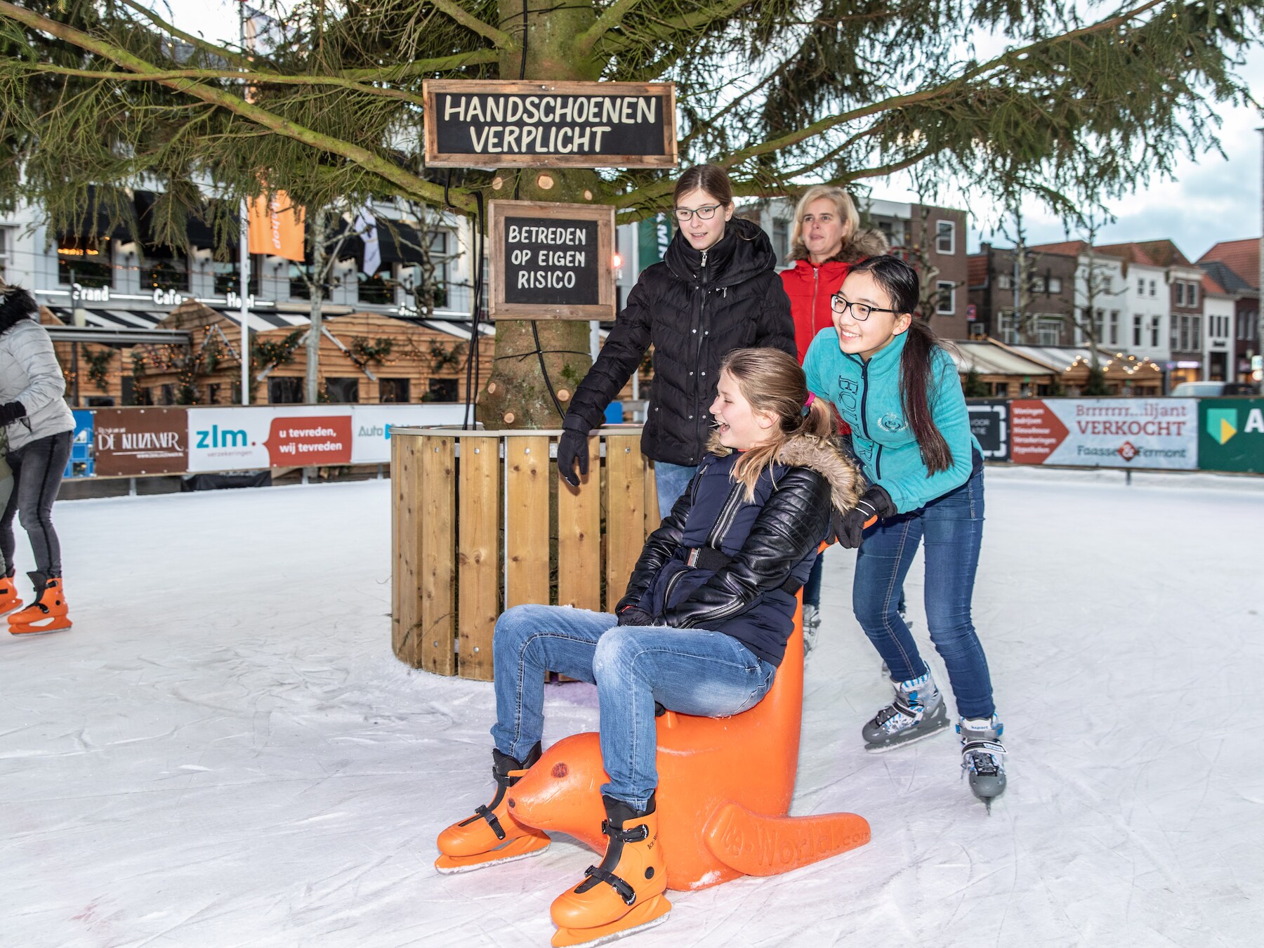 Goes krijgt na jaren weer een schaatsbaan op de Grote Markt