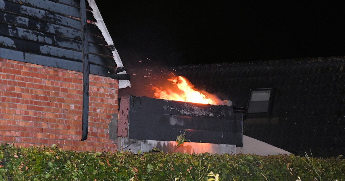 Brand verwoest woning en brouwerij in Ossenisse