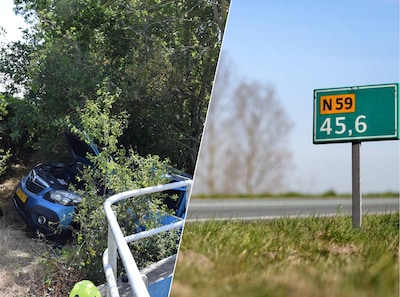 Twee ongelukken op één dag op Schouwen-Duiveland: toch blijft N59 voorlopig onveilig