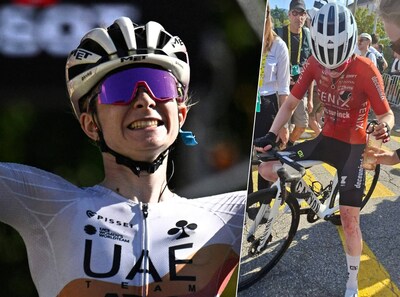 Tweede ritzege op rij voor Franse sensatie in Tour de Femmes, Puck Pieterse hard ten val in afdaling
