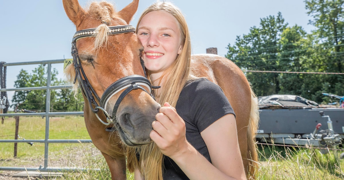 ‘Tijdens het paardrijden, kan ik mijn hoofd leegmaken’