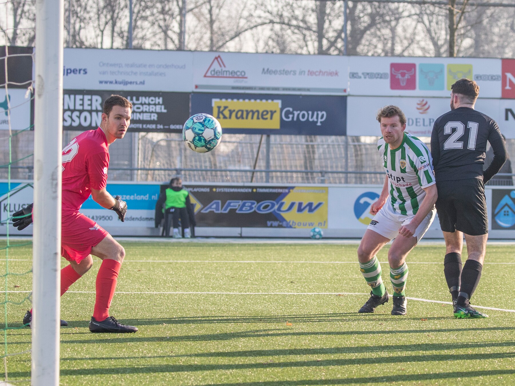 Kloetinge geruime tijd zonder verdediger Jeroen de Jonge