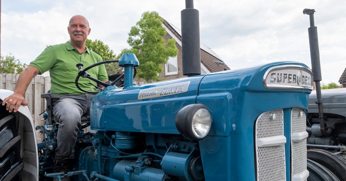 Trekkers opknappen, dat is wat een politieman uit Oostkapelle het liefste doet