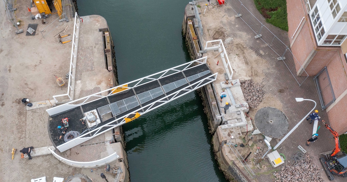 Vandalisme, boten en magneetvissers: wat er allemaal misgaat bij de nieuwe draaibrug in Wemeldinge