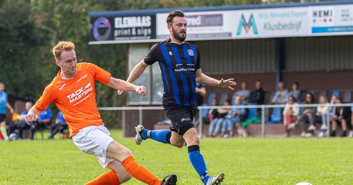 Bij Stavenisse gaat het dak er eindelijk af, Smerdiek wil zijn wedstrijd juist zo snel mogelijk verg