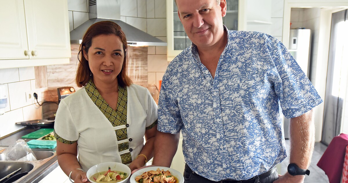 Woonkamer is de wachtruimte van Thais afhaalrestaurant in Zandberg