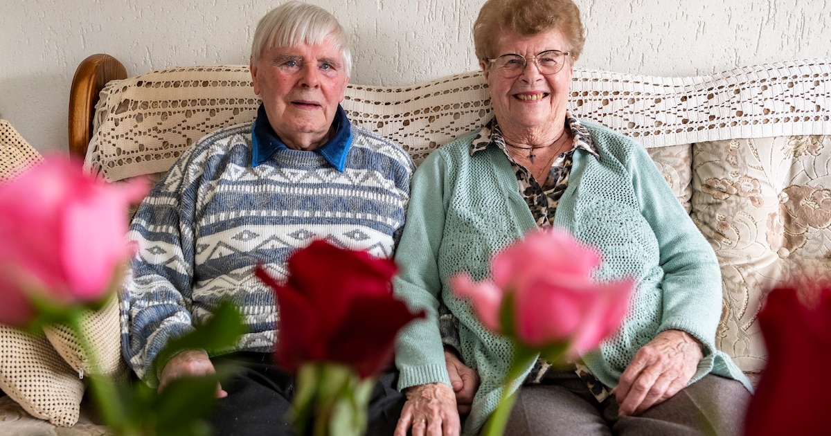 Frans en Marie-Louise al 65 jaar een paar