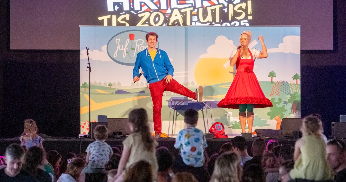 Springkussens, schmink en allerlei optredens: op Junior Hrieps mag de jeugd ook een dagje feesten