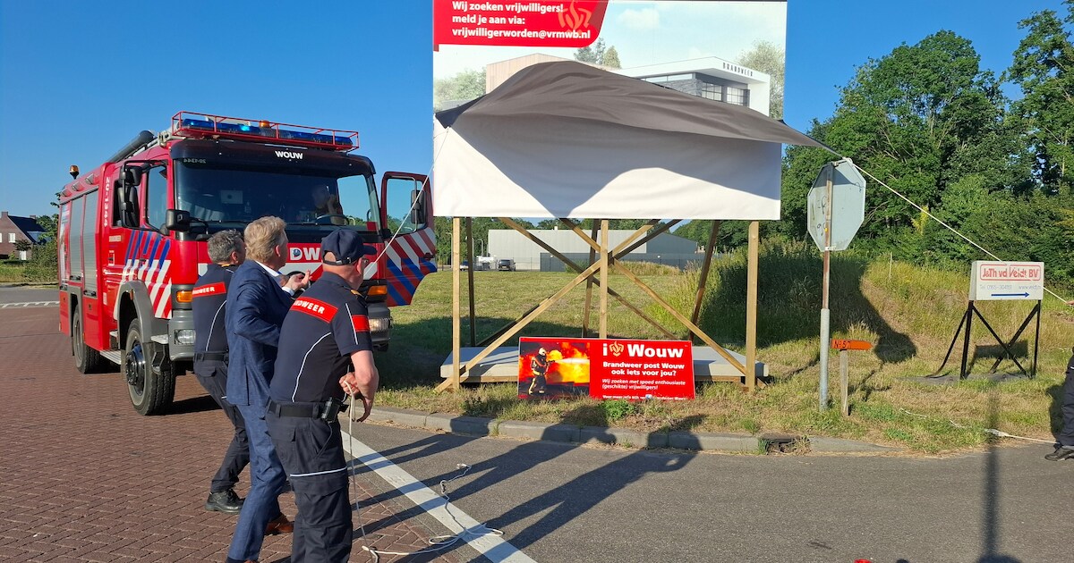 Eindelijk krijgt Wouw een nieuwe brandweerpost