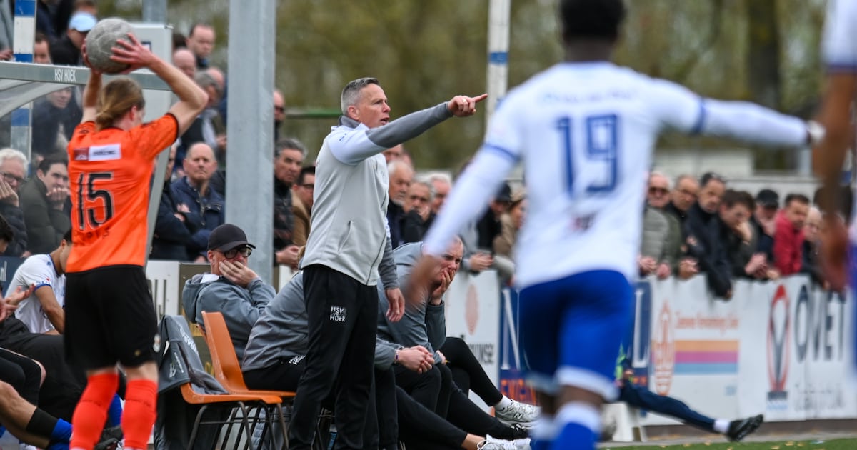 Aan de manier van voetballen gaat bij lijstaanvoerder Hoek niets meer veranderen: ‘Wij willen zo sne
