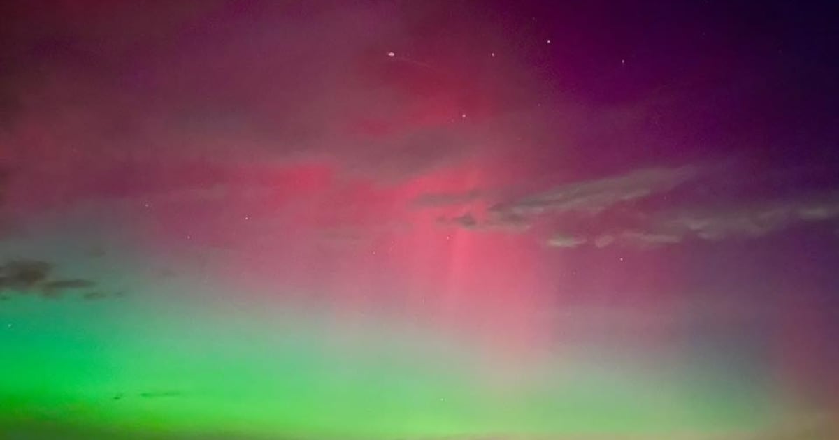 Vanavond nieuwe kans om noorderlicht te spotten, PZC-lezers sturen massaal foto’s in