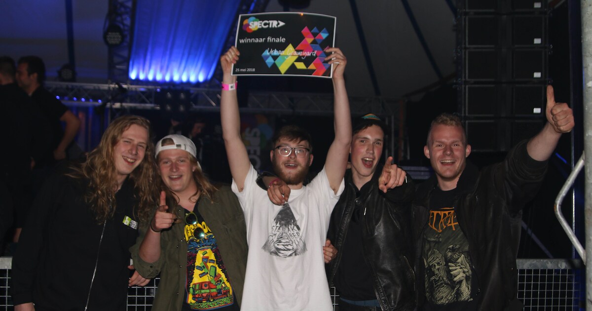 Urban Graveyard wint finale Spectra op Klomppop Ovezande