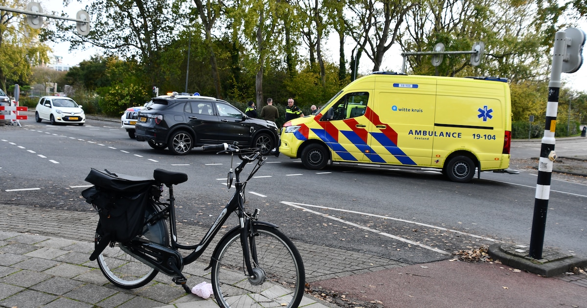 Ernstig ongeluk President Rooseveltlaan Vlissingen.